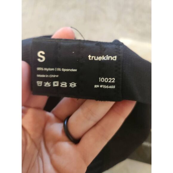 Truekind Shapermint Daily Comfort Wirefree Shaper Bra S Black - Picture 3 of 4